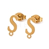 Ion Plating(IP) 304 Stainless Steel Stud Earrings FIND-Q103-01S-G-1