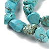 Dyed & Heated Natural Turquoise Beads Strands G-P497-01C-17-4