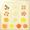 Acrylic Bead DIY Earring Making Kits DIY-FS0006-67C-2
