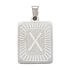 Non-Tarnish 304 Stainless Steel Pendants STAS-K216-48X-P-1