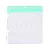 Rectangle Transparence EVA Zip Top Gift Bags OPP-T003-02B-05-1