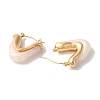 Golden Ion Plating(IP) 304 Stainless Steel Hoop Earrings for Women EJEW-L287-047G-3