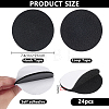 24Pcs Self-adhesive Nylon with PP Hook and Loop Tapes DIY-FG0010-22-2