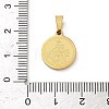 304 Stainless Steel Pendants STAS-P400-03G-3