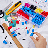 350Pcs Silicone Plugs AJEW-WH0752-326B-3