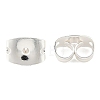 Brass Earring Nuts KK-H258-19S-2