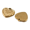 304 Stainless Steel Pendants STAS-Z198-01G-2
