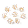 Round Natural Cultured Freshwater Pearl Beads PEAR-N020-10B-1