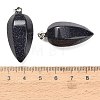 Synthetic Blue Goldstone Pendants GG-K002-16N-3