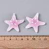 Transpant Resin & Paillette Decoden Cabochons CRES-Q222-01B-4