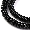 Natural Black Agate(Dyed & Heated) Beads Strands G-G177-F01-01-4