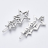 Alloy Hollow Geometric Hair Pin PHAR-N005-006P-3