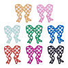 8Pcs 8 Colors Polyester Clothing Patches DIY-TA0015-31-1