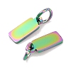 Ion Plating(IP) 304 Stainless Steel Pendants STAS-I311-31A-RC-3