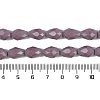 Opaque Solid Color Beads Strands EGLA-N013-P8mm-D09-4