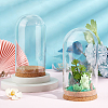 Glass Dome Cover AJEW-WH0505-27-5