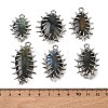 Natural Labradorite Big Pendants GG-CBA86DE-02P-3