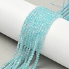 Natural Amazonite Beads Strands G-F509-25-2mm-7