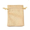 Velvet Jewelry Drawstring Storage Pouches ABAG-P013-02D-09-1