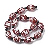 Tibetan Style dZi Beads Strands G-NH0037-C02-01-2