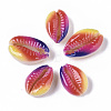 Printed Natural Cowrie Shell Beads X-SSHEL-R047-01-A02-2