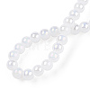 Electroplate Imitation Jade Glass Beads Strands LS-GLAA-T032-J10mm-AB01-5