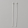 925 Sterling Silver Ball Head Pins STER-WH0019-07D-1