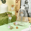 5Pcs Column Glass Bottles for Pet Pur Keepsake AJEW-FG00020-4