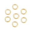 Brass Closed Jump Rings KK-D257-01G-10-1