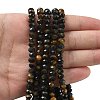 Natural Tiger Eye Bead Strands G-D344-A20-02-2