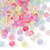 200Pcs Frosted Acrylic Beads FACR-TA0001-12-3