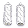 304 Stainless Steel Pendants STAS-T063-213P-1