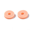Handmade Polymer Clay Beads X-CLAY-R067-6.0mm-B13-3