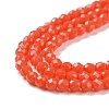 Glass Imitation Jade Beads Strands GLAA-H021-02-01-5