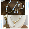1 Strand Natural Keshi Pearl Beads Strands PEAR-PA0001-12-6