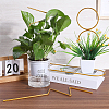 4Pcs 4 Styles Iron Flower Plant Supports FIND-CN0001-62B-3