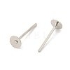 Rack Plating Iron Ear Studs Findings LS-IFIN-M029-06P-NR-3