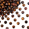 Grade AB Natural Tiger Eye Round Beads Strands G-OC0001-78A-1