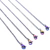 Stainless Steel Cable Chain Necklace PW-WG55518-04-1