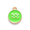 Alloy Enamel Pendants LS-X-ENAM-S124-01A-06J-2