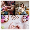 Polyester Cloth Crochet Hook Storage Zipper Bags AJEW-CY0002-96-5