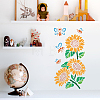 US 1 Set PET Hollow Out Drawing Painting Stencils DIY-MA0001-39B-6