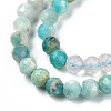 Natural & Synthetic Mixed Gemstone Beads Strands G-D080-A01-02-12-3
