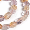 Natural Amethyst and Citrine Beads Strands G-D0002-D77-3