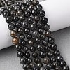 Natural Iolite Beads Strands G-K366-G02-01-1