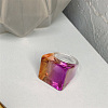 Imitation Candy Resin Finger Rings WGDDA86-01-1