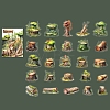 25Pcs Forest Theme PET Stickers PW-WG36A71-04-1