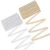 Polyester Centipede Braided Wavy Ribbon OCOR-WR0002-17-1