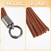 2Pcs Imitation Leather Tassel Pendant Decorations AJEW-CL0005-10B-6