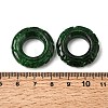 Natural Myanmar Jade Dyed Linking Rings G-Z162-10-3